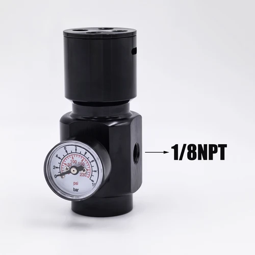 Imagen 2 del producto Regulador de baja presión HPA Air 0-150psi, accesorios portátiles para herramientas neumáticas, Micro regulador de CO2, adaptador estándar americano