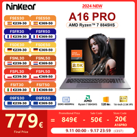 Ninkear A16 PRO Gaming Laptop Notebook AMD Ryzen™ 7 8845HS UP To 5.10GHz 16' 2.5K IPS 120Hz 32GB DDR5+1TB SSD WiFi 6 Backlit Key