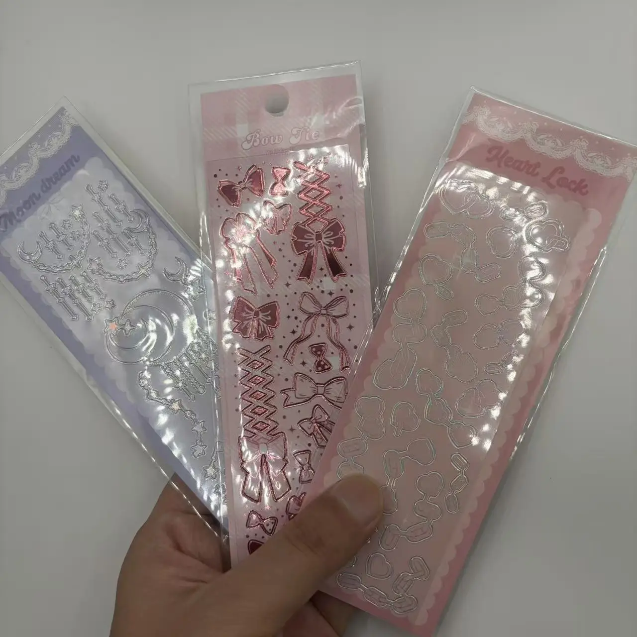 

3 шт. милых серебряных декоративных наклеек для скрапбукинга и поделок своими руками