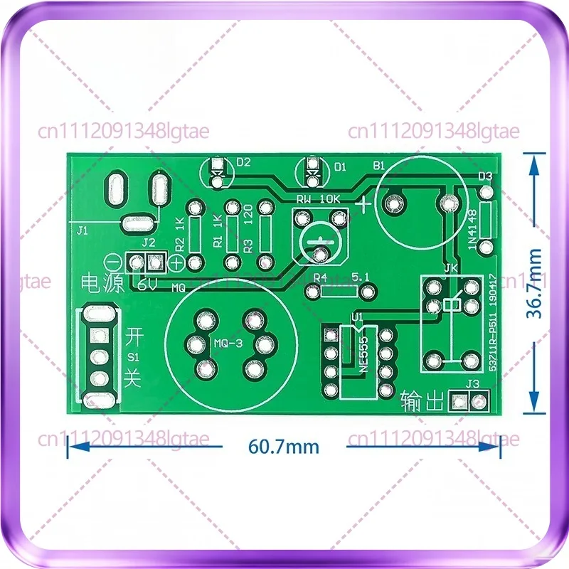Tester Kit MQ-3 Tester MQ-3 Module Alcohol Sensor DIY Parts