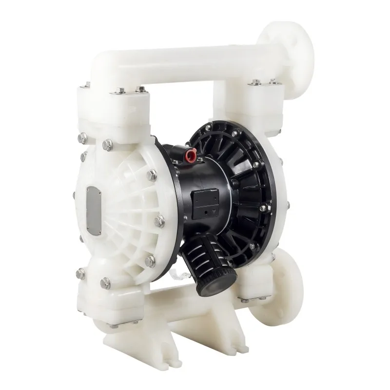 

GK 1-1/2" Inch 40mm PVDF Fluoroplastic Pneumatic Diaphragm Pump Self-Priming Sewage Pump Strong Acid Alkali Resistant