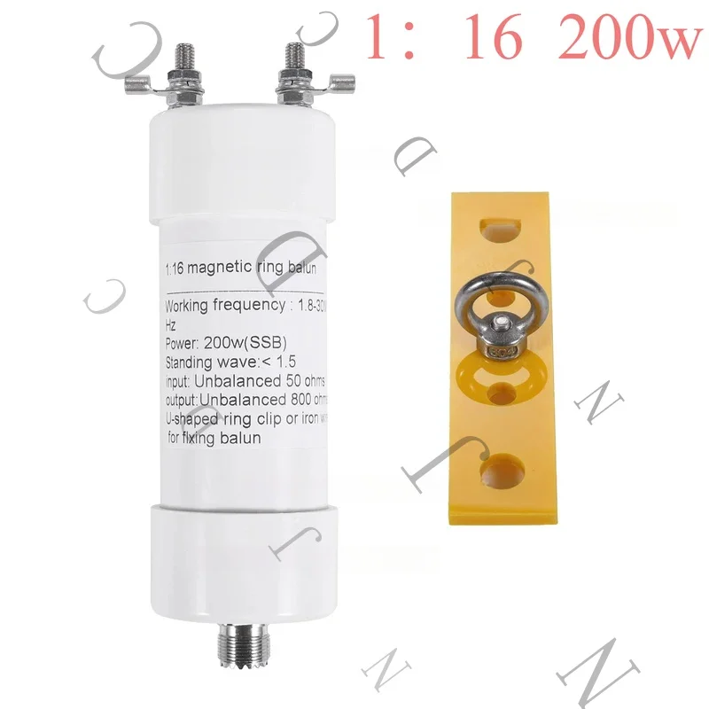 

1:16 Коротковолновый балун, 200 Вт, трансформация импеданса, подходящая мощная радиочастотная антенна