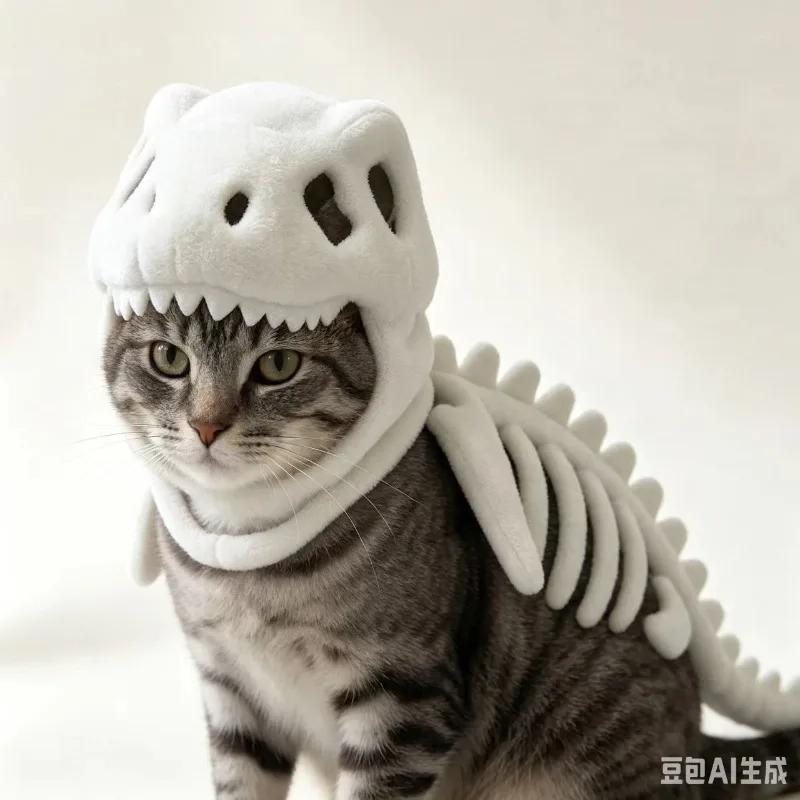 Popular Pet Skull Skeleton Doll Simulation Super High Value Doll Doll Hood Hat Wholesale