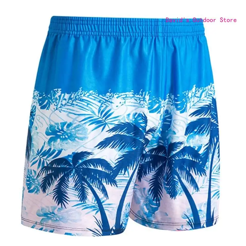 Celana Pendek Renang Pria Cepat Kering Celana Pendek Pantai Bunga Celana Renang Boardshort X3UA