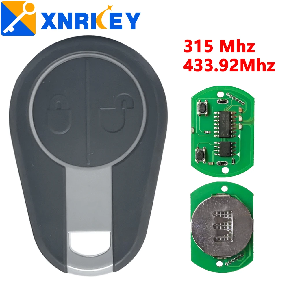 

XRNKEY Car Remote Control Key For Volvo Evro 5 VN VNL VNM FH FL FM 315MHz 433.92MHz Replacement Keyless Entry