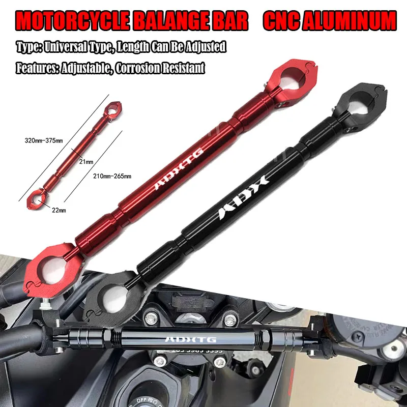 For SYM ADX125 ADX 125 ADXGT ADXGT400 Handlebar Crossbar Balance Bar Bracket Extender Extension Motorcycle Accessories Parts