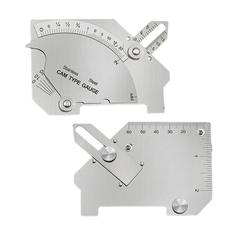 Adjustable Cam Angle Welding Gauge for Precise Inspection of Weld Seams for Boilers Bridges and Shipbuilding Projects