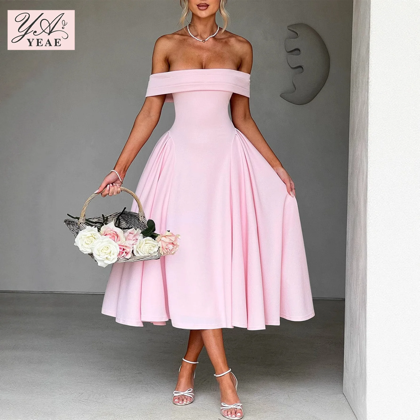 

Strapless Backless Wedding Dress 2025 - Elegant Long Bridal Gown, Sexy Evening & Bridesmaid Dress