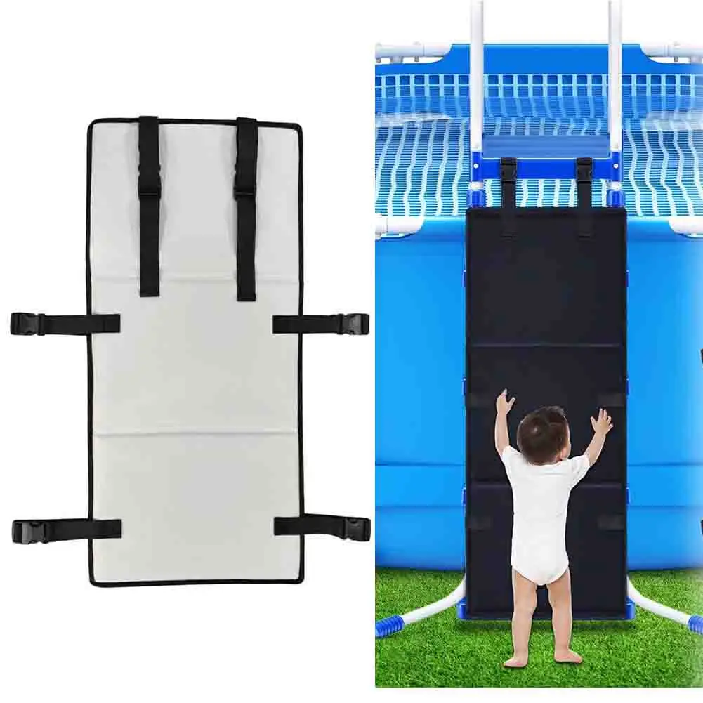 Anti-fall Guard Bunk Ladder Cover Anti-fall Design Thickened Anti-scratch Material Tool-free Installation Grey