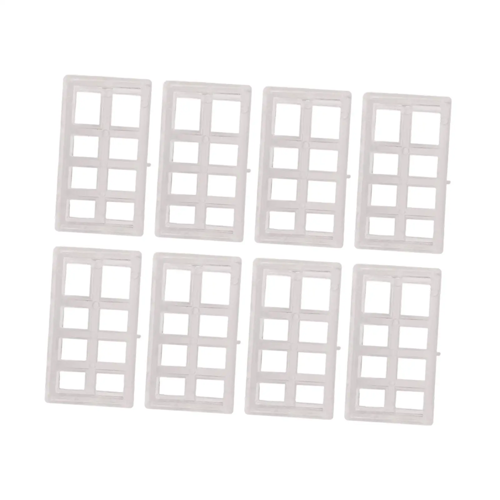 Blinds Shade Spacers Clear Acrylic Curtain Bracket Block Mount Holder for Inner or Outer Window Installation