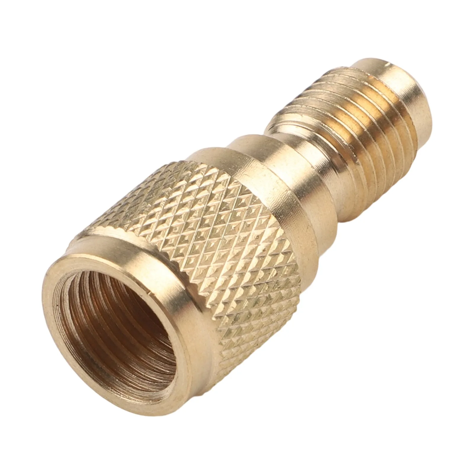 

For AC Repair For HVAC Maintenance HVAC Charging Adapter R410a Charging Hose Male Flare X SAE Female SAE Female Nut