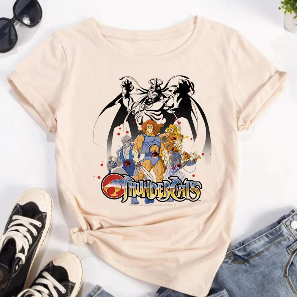 Thundercats t shirt women manga t-shirts female manga funny Japanese clothes