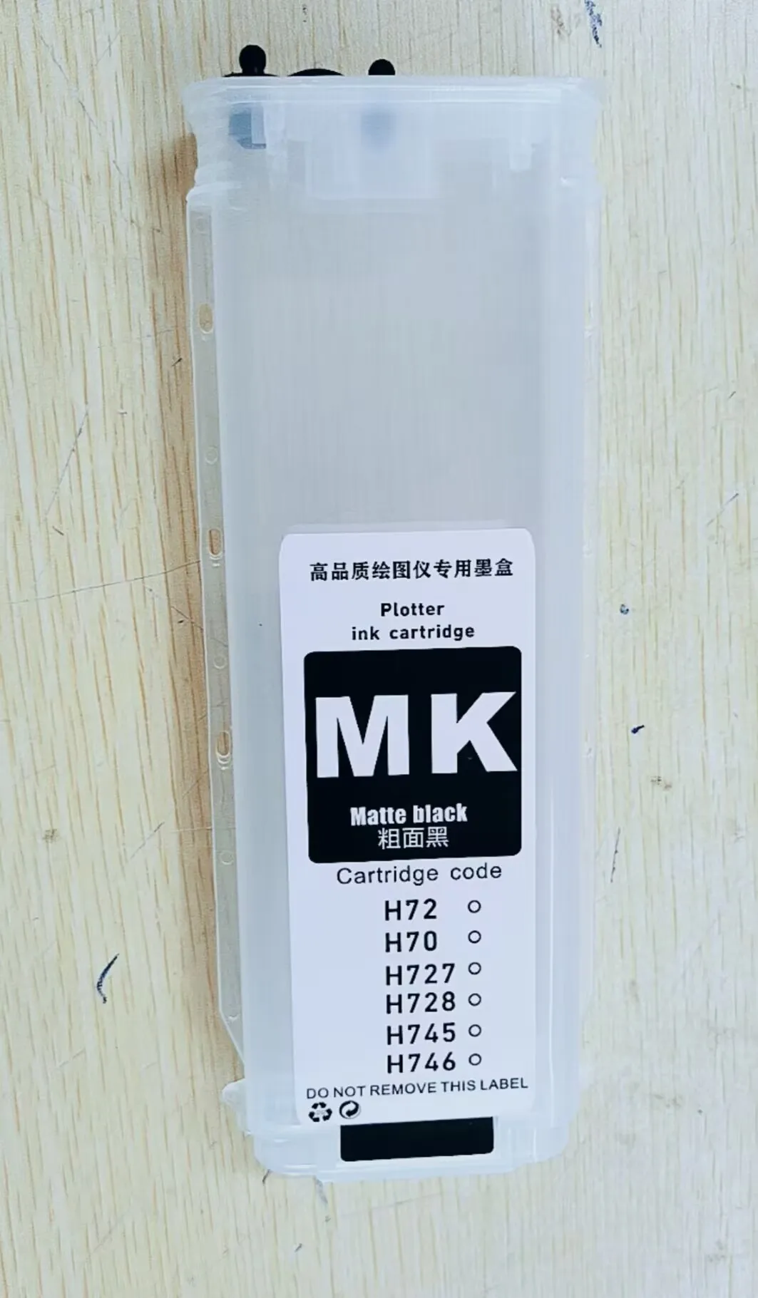 Cartucho de tinta recargable vacío con Chip para impresoras HP Designjet T790 T795 T1100 T1300 T2300 T1120, 280ML, 1 ud.