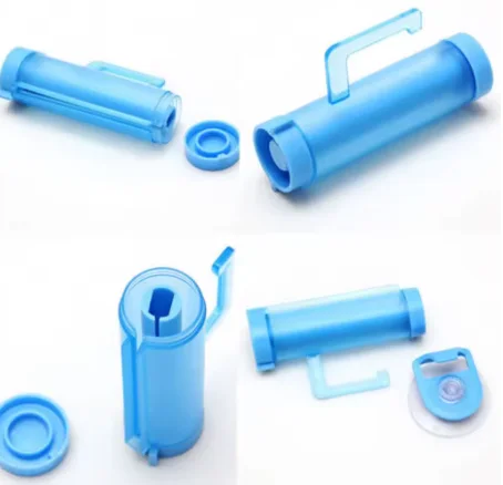 Suction Cup Toothpaste Squeezer Wall Mounted Tube Squeezer For Bathroom Cosmetic Cream And Toothpaste Dispenser Practical Multi‑