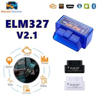 Bluetooth 5.1 ELM327 V2.1 Auto OBD2 Scanner Car Diagnostic Tool Code Reader Tool Super MINI For Android