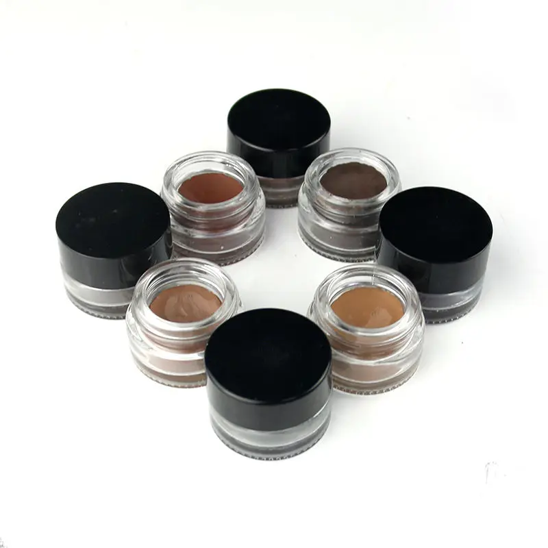 10pcs Eyebrow Gel Private Label 8 Colors Waterproof Cruelty Free Brow Enhancers Tint Makeup Eyebrow Pomade Custom Logo Wholesale