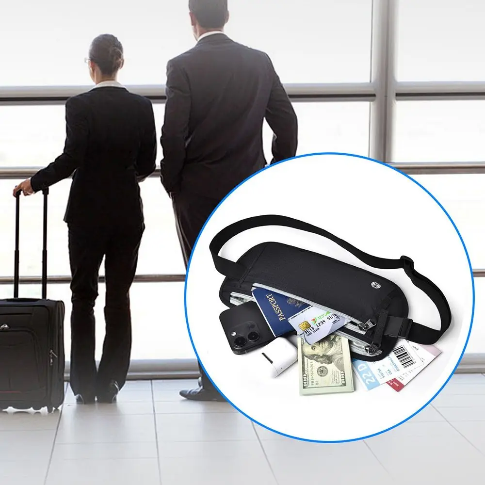 Creative RFID Passport Bag Phone Pouch Multicolor Certificate Bag Wallet Anti Theft Travel Storage Bag Bussiness Trip