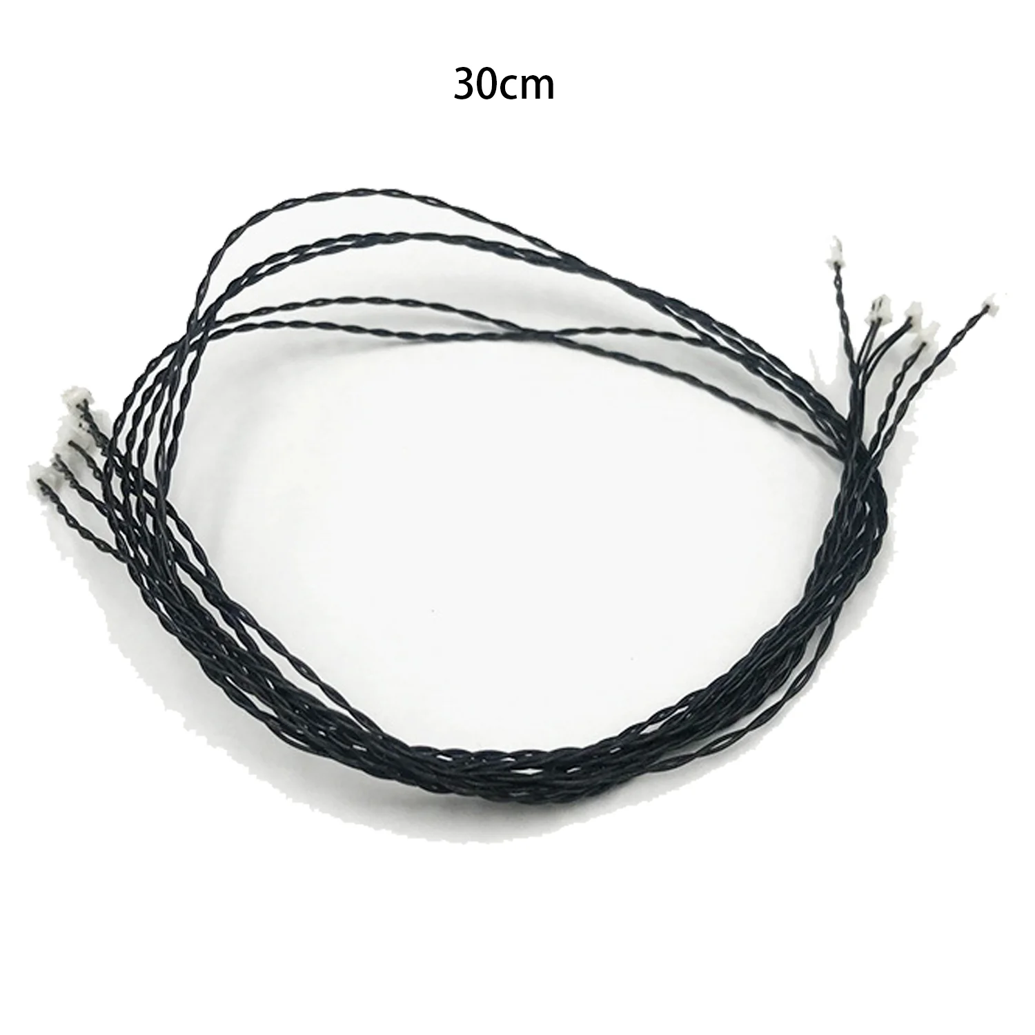 BRIXSPARK 0,8mm 2-Pin Verbindungskabel 5 Stück DIY LED-Lichtteile für Baustein-Lampen-Set