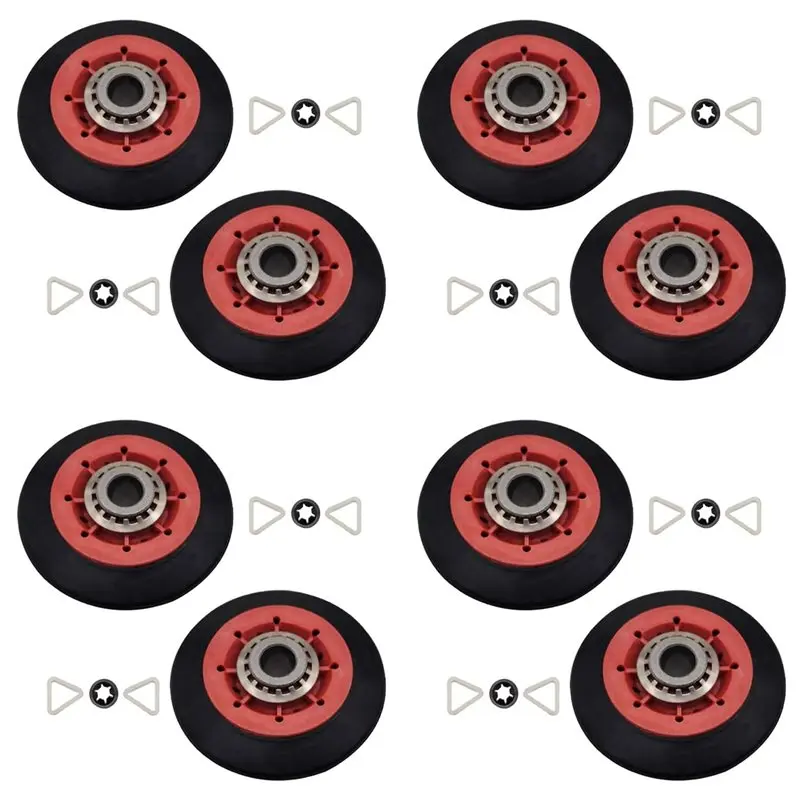 

Ролик опорный для барабана сушильной машины A36T-8536974 для сушильных машин Whirlpool, Kenmore, Maytag - замена 8536973, W10314171, W10314173, упаковка 8 шт.