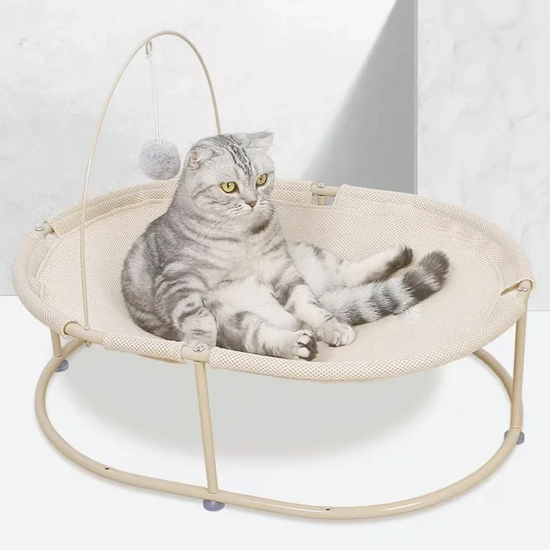 

Cat Camping Bed Detachable Pet Hammock Four Seasons Universal Removable Washable Kitten Standing Bed Kitten Indoor