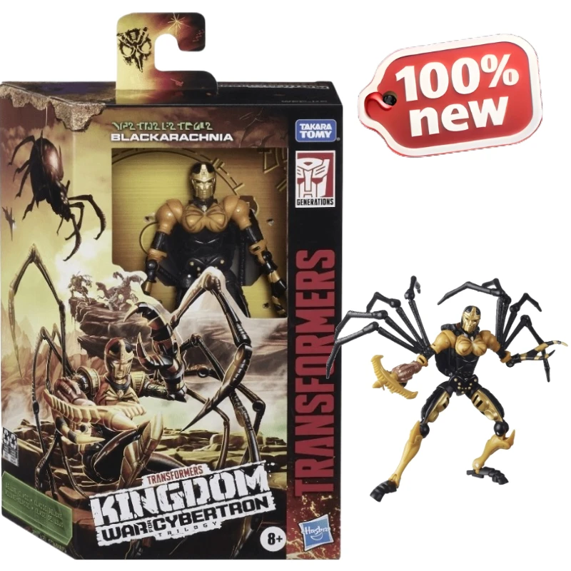 

Brand new original box Transformer G Series WFC-K5 Blackarachnia A moveable doll Holiday Gifts Decorations Ornaments Figure Toy