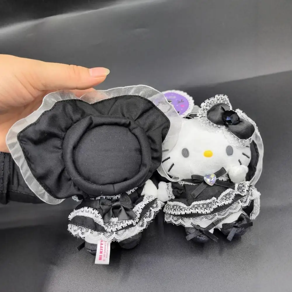 kawaii سانريو خادمة لولي مرحبا كيتي القط أفخم دمية الحب زر قلادة الديكور مفتاح سلسلة الفتيات ألعاب إبداعية هدية عيد ميلاد