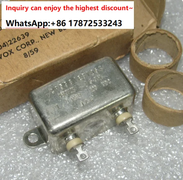 CP53B1EB105K 100V 1.0UF 1UF 44X26X24MM Frequency Division Coupled Oil Immersed Film Capacitor