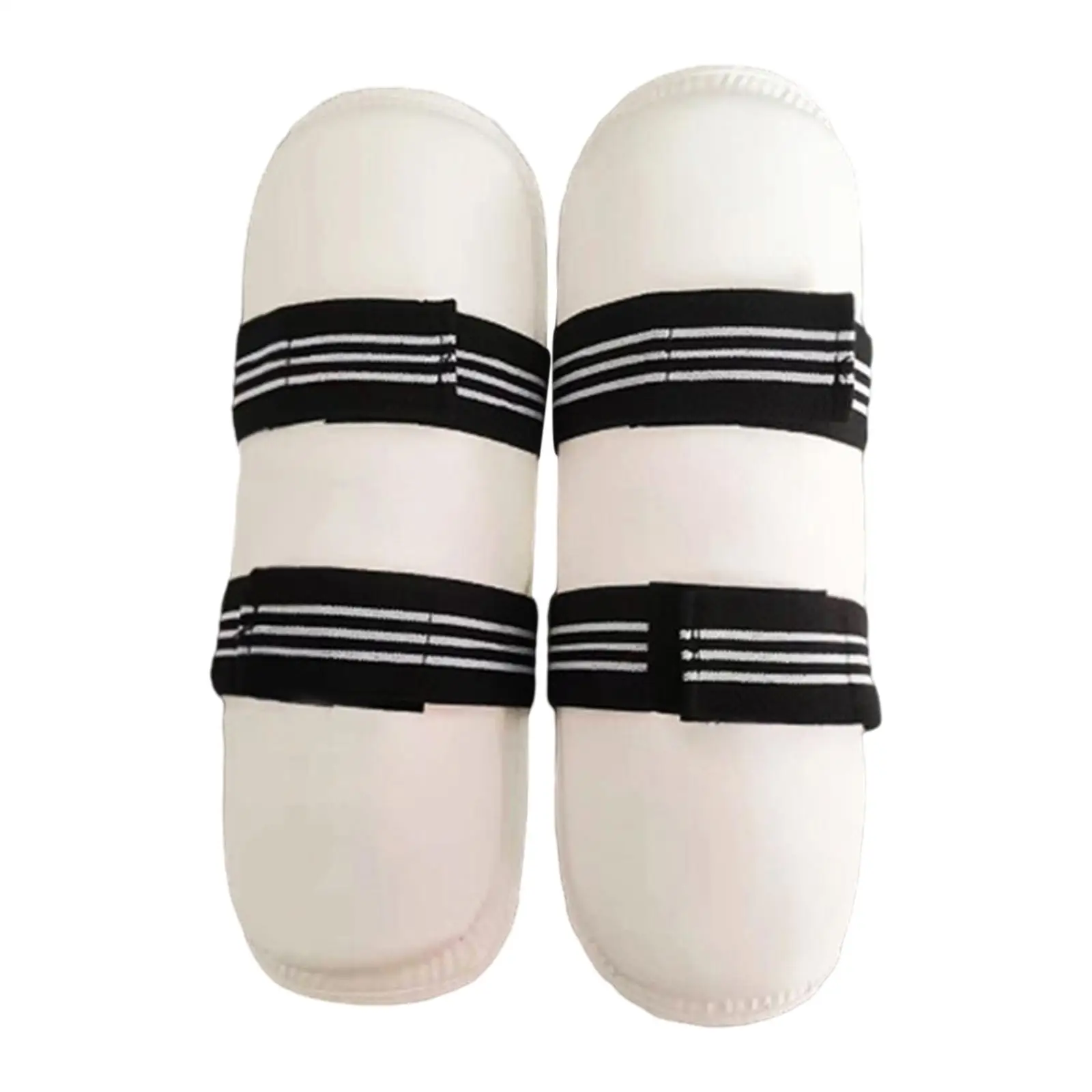 Taekwondo Leg Protector for MMA Sparring Karate Kickboxing Sanda Training Breathable EVA Padding Adjustable Strap for Men Women