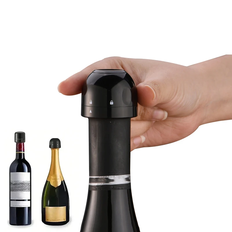 

Vacuum-Sealed Wine Bottle Stoppers Champagne Stoppers Leak-Proof Sealed Bottle Caps Wine Cork Stoppers Bar Accessories And Tools