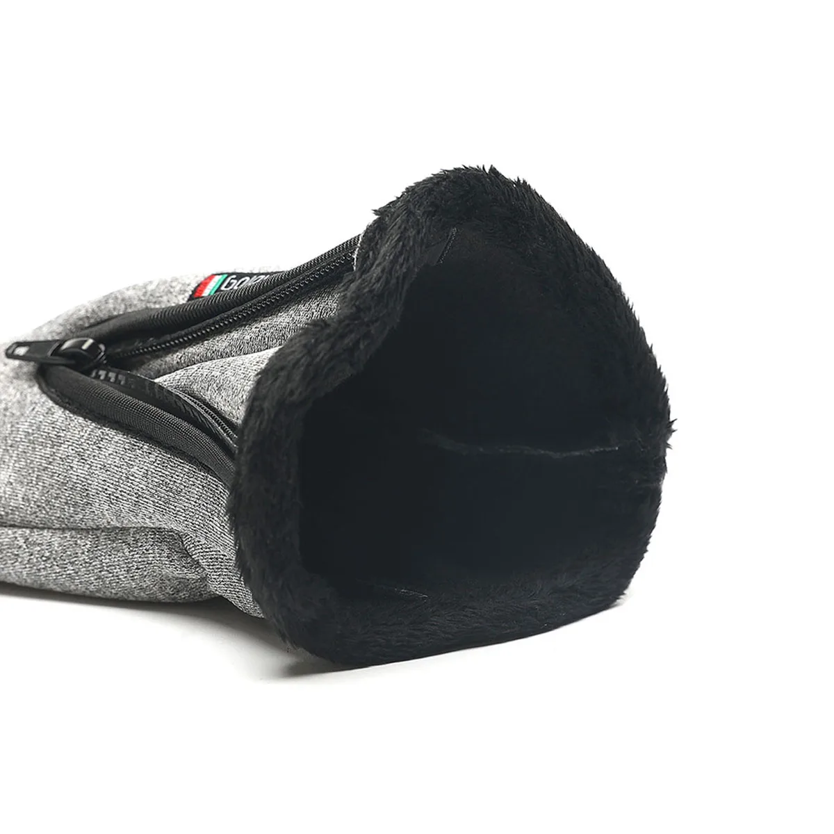 

Touch Screen Waterproof Warm Cycling Outdoor Gloves for Men Women Grey Non Slip Silicon Palm Conductive Thumb Index Anti