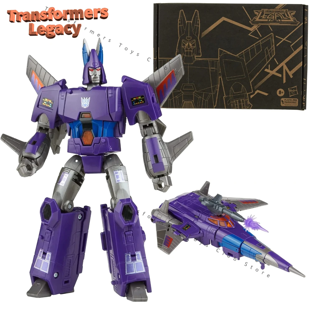 

In Stock Transformers Toys Generations Selects Legacy Cyclonus G1 Model Action Figure for Boys Collection Birthday Gifts