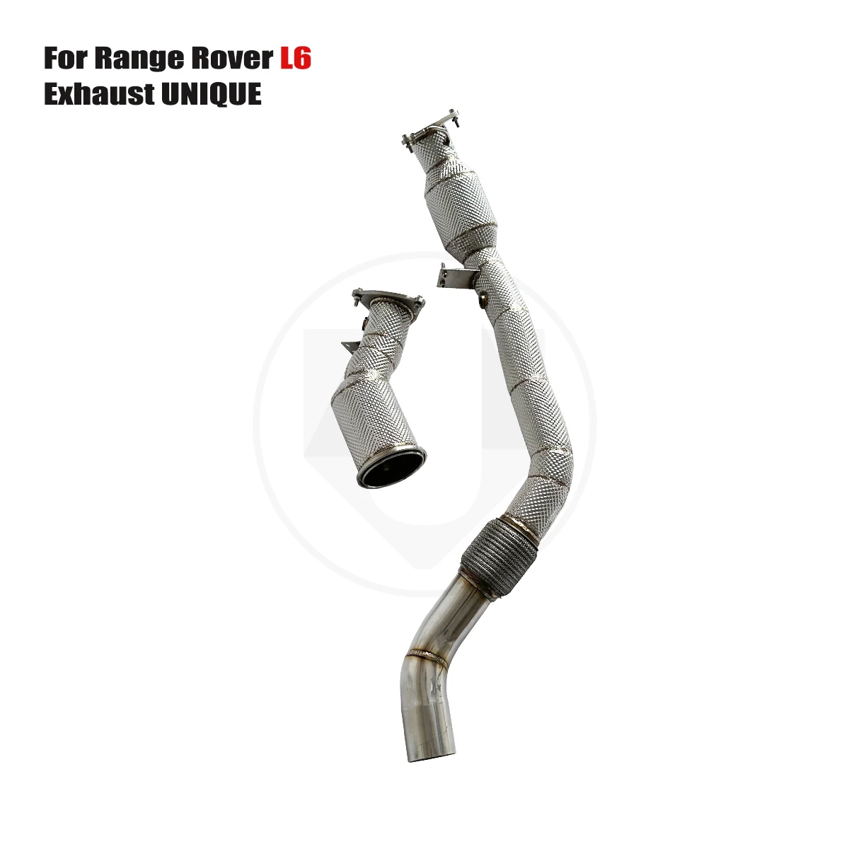 UNIQUE For 2020+ Land Rover Range Rover L6 3.0T with opf front downpipe No light on With insulator downpipe With cat/without cat