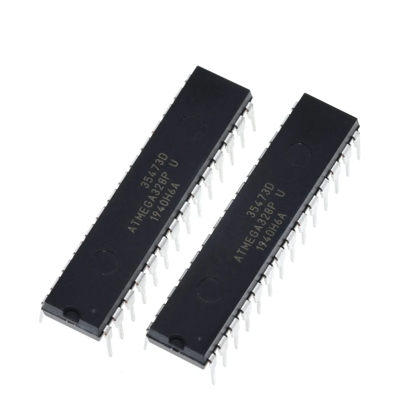 1/5pcs ATMEGA328P-PU ATMEIncome 328 DIP-28 ATMEGA328-PU ATMEIncome 328P microcontrôleur 8 bits AVR 32K Flash DIP-28