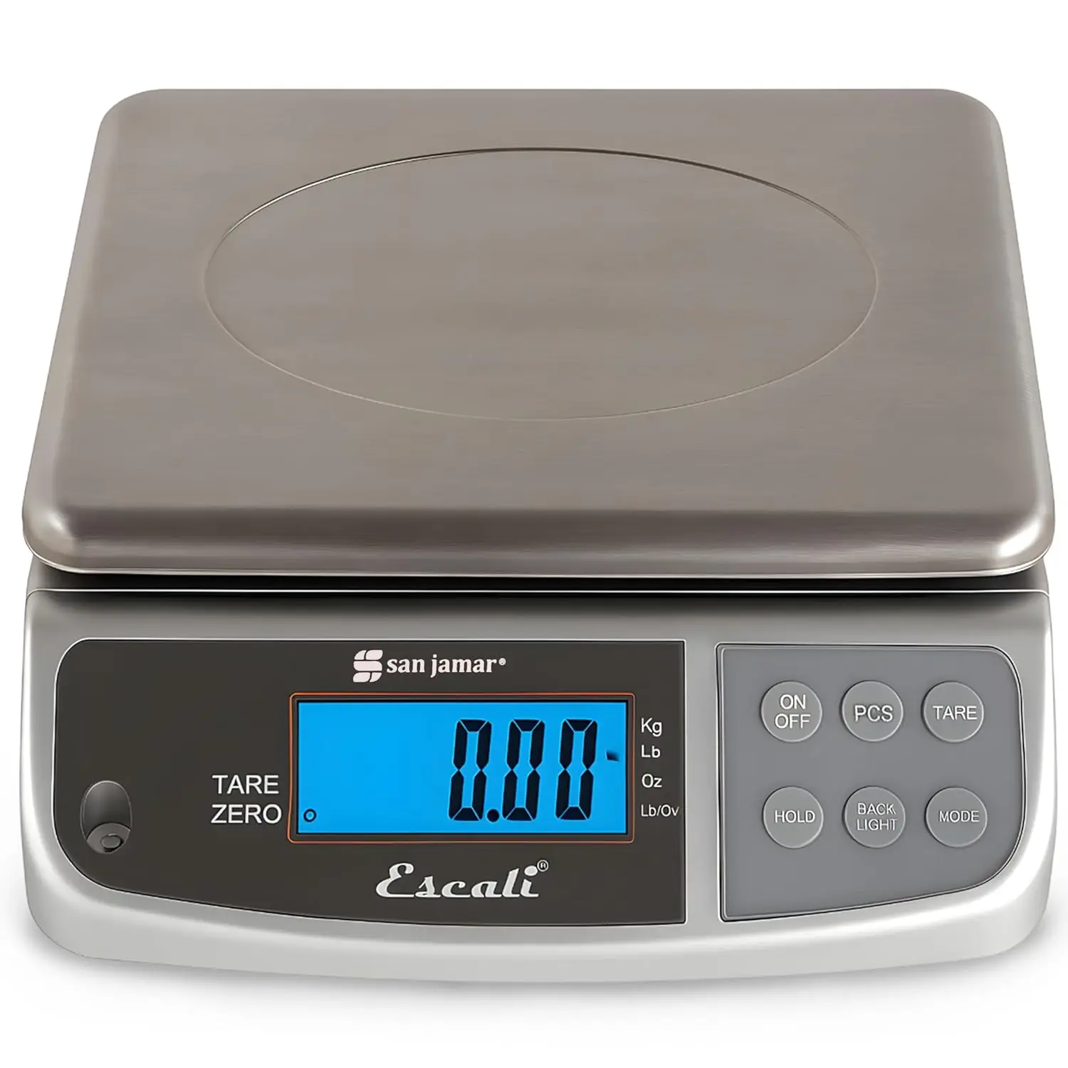 

Digital Food Scale with 66lb Capacity, Stainless Steel, Battery Operated for Cooking and Diet Tracking