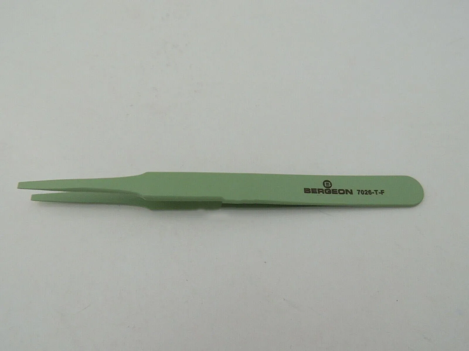 Bergeon 7026-T-F Nonmagnetic Steel Tweezers and Covered with Teflon