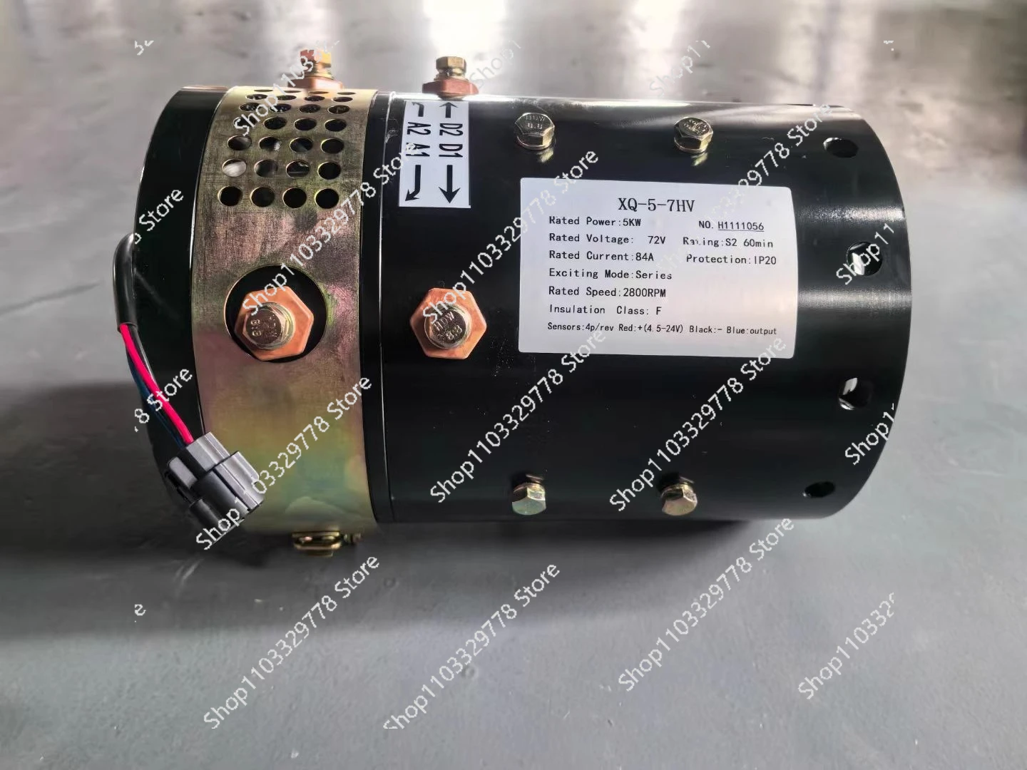 Four-wheel electric vehicle motor XQ-5-7HV XQT-5-7HV