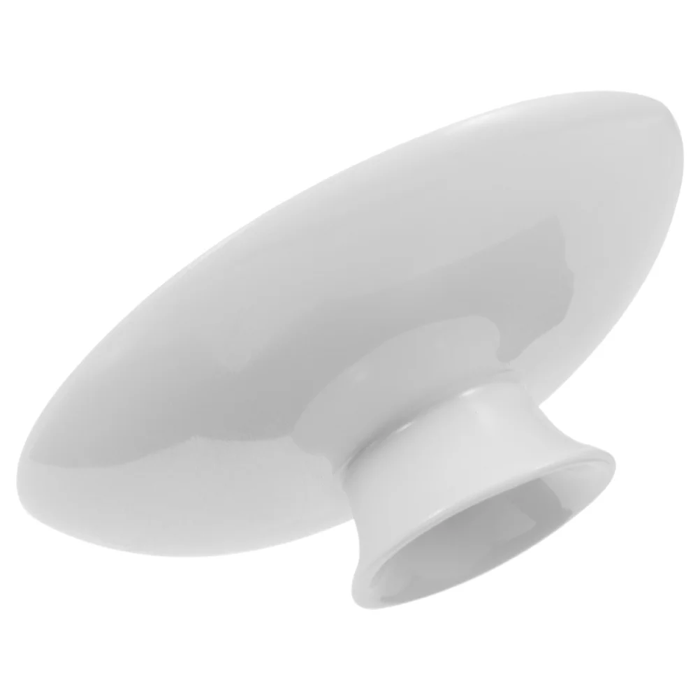 

Replacement Ceramic Tea Cup Lid White Elegant Design Prevents Spills Enhances Tea Experience Ideal for Home Kitchen Or Office