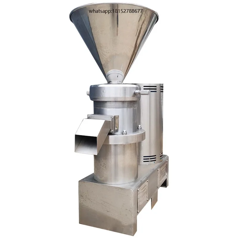Making Fresh Groundnut Nut Food Processing Machine Peanut Butter