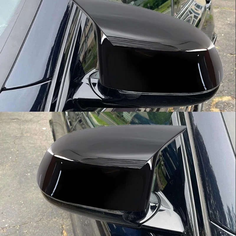 

Rearview Side Mirror Cover Caps For BMW X3 X4 G01 G02 2018-23 X5 X6 X7 G05 G06 G07 iX3 M60i M50i M40i M style Door Mirror Cap
