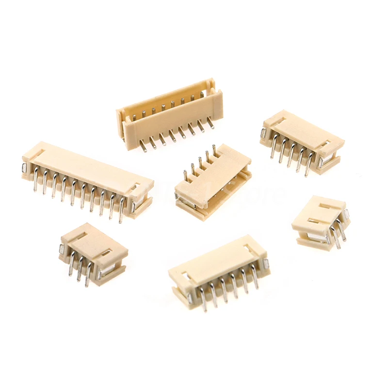 Vertical stick ZH1.5MM vertical patch socket connector 1.5mm high temperature resistance 2/3P4/5/6/7/8/9/10P