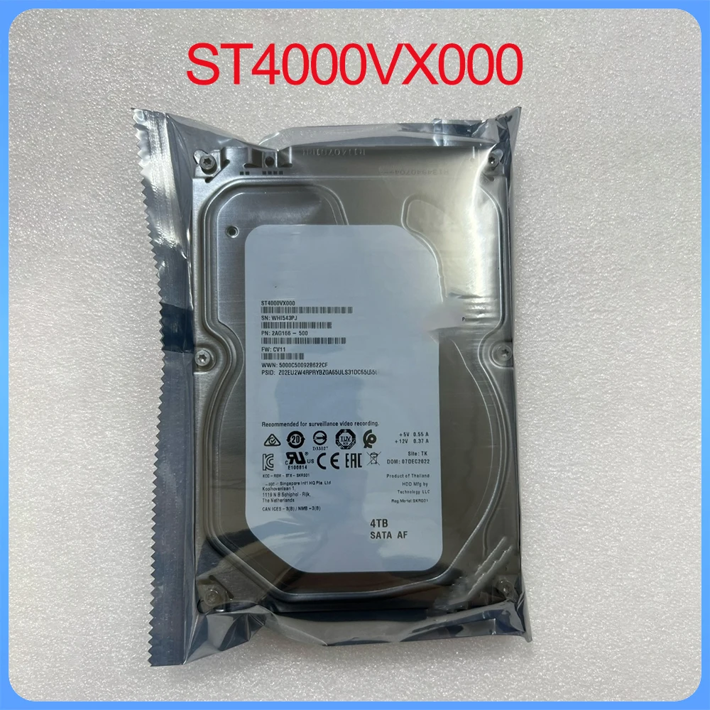 For Seagate ST4000VX000 Desktop Hard Disk 4t Monitoring Recorder