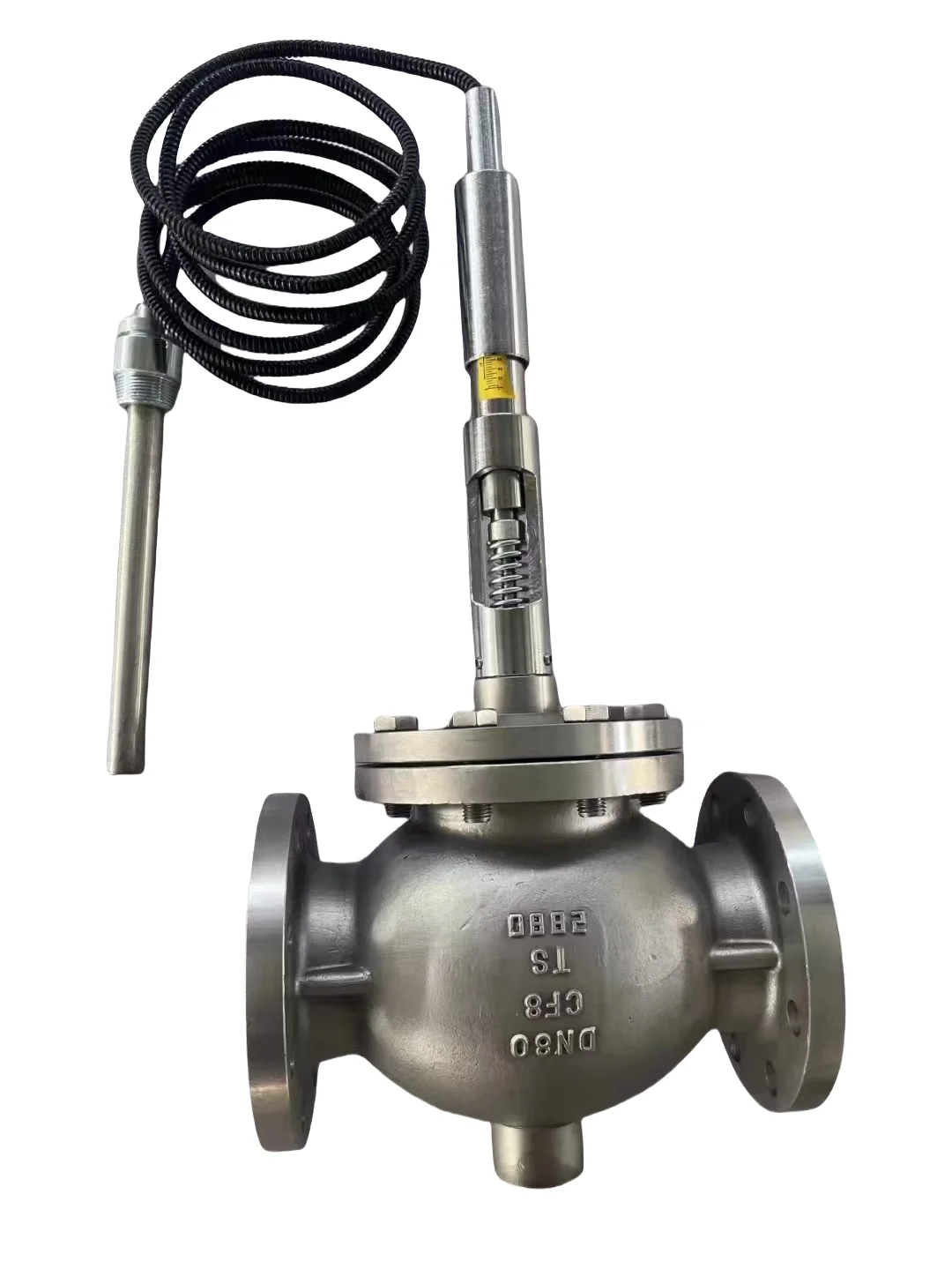Zzwp-16P Stainless Steel Electric Temperature Control Valve Self-Operated Steam Hot Water Valve with OEM Customization Support