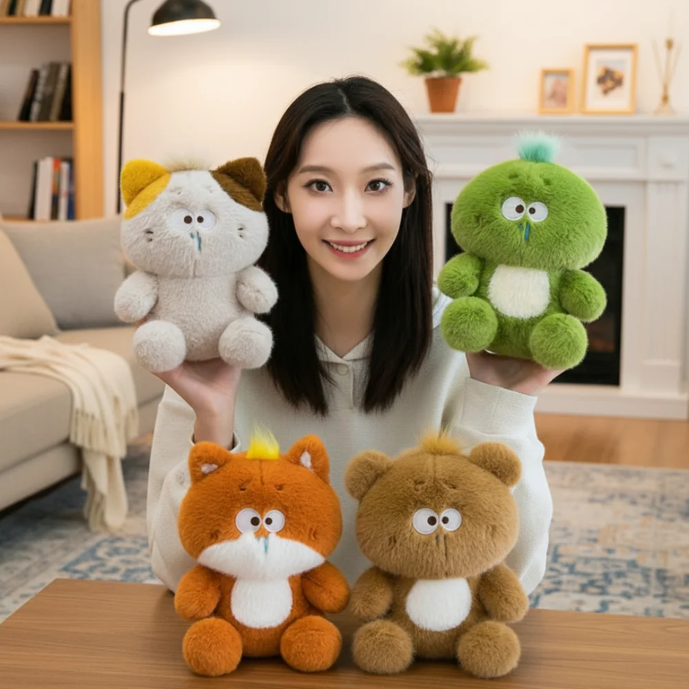 ふわふわパンダぬいぐるみコレクション ソフトタートルぬいぐるみ人形 子供の誕生日 クリスマス 子供の仲間人形 ノベルティコンフォートぬいぐるみ