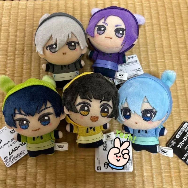 

Genuine Bandai 11cm Blue Lock Casual Bunny Vol.1&Vol.2 Isagi Yoichi Nanase Cute Doll Fluffy Maumet Pendant Keychain Gifts Toys