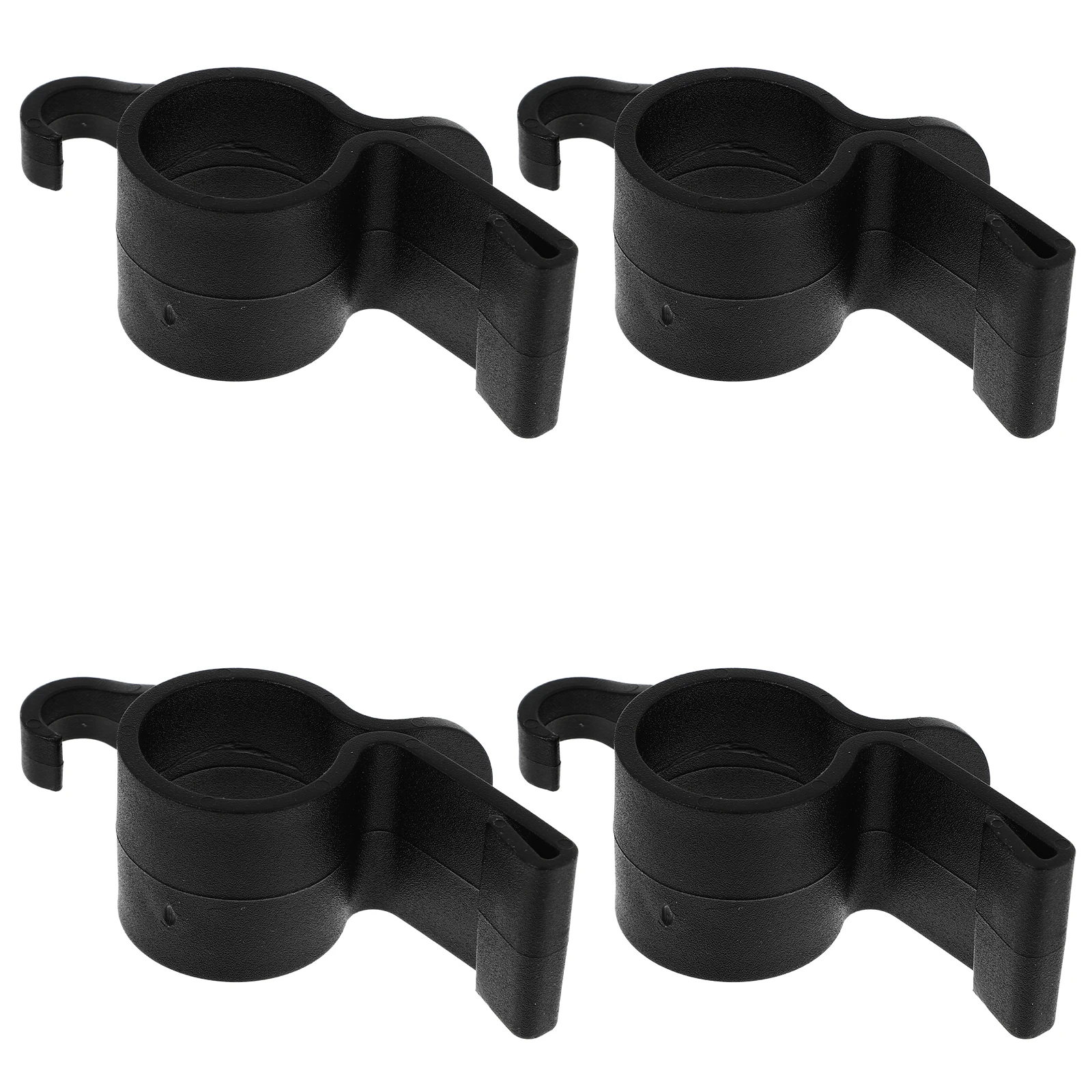 

4pcs Car Hooks ABS Durable Storage Organizer Umbrella Fishing Car Trunk Bracket Rod Handbag Holder Trunk Accessories