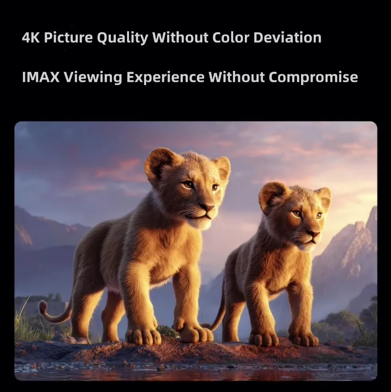 Vidd  a M2Pro 4K Ultra HD Pure Three-Color Laser Projector Optical Lossless Zoom for Living Room Home Theater Hisense 3D US