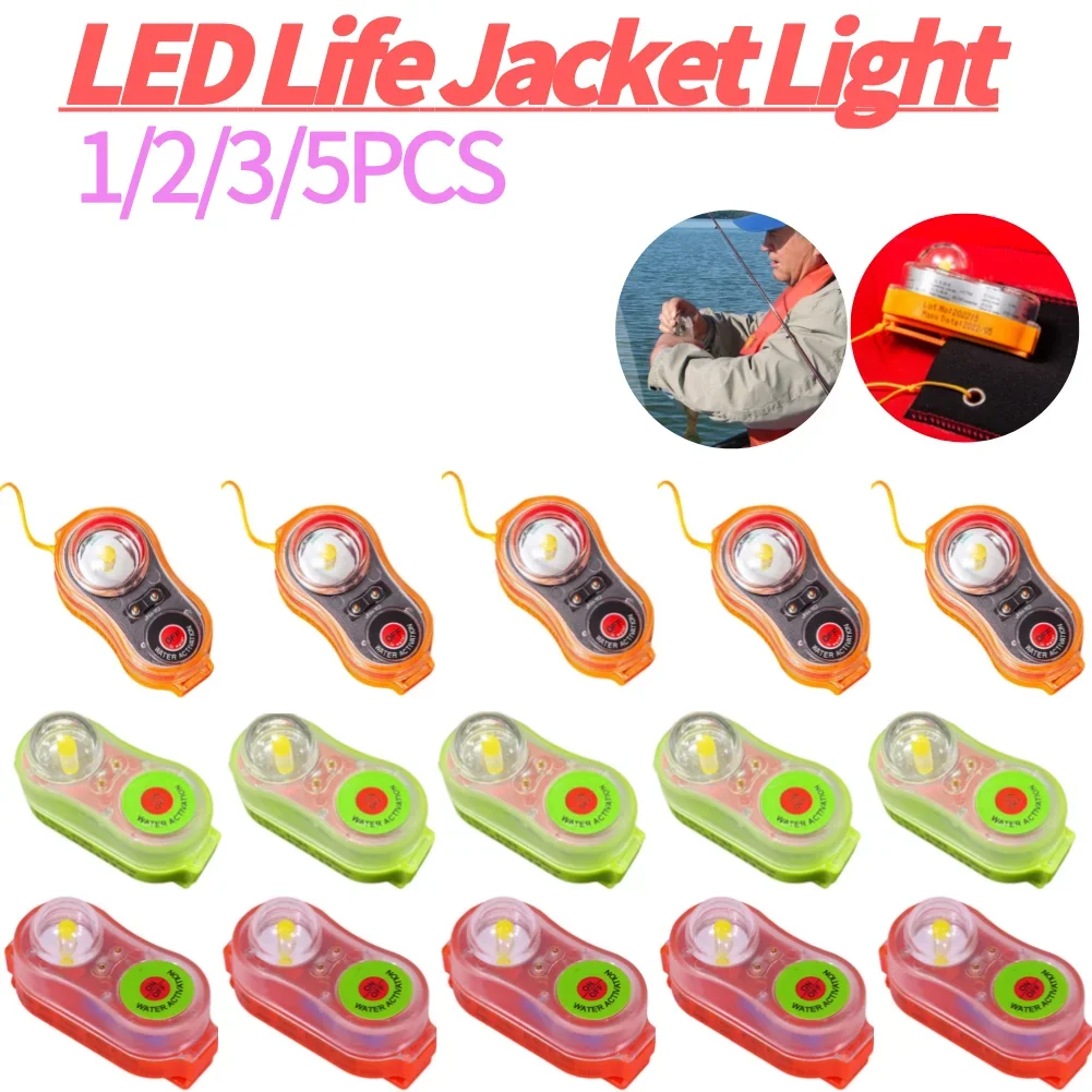 

Светодиодный аварийный сигнальный фонарь, энергоэффективный, водонепроницаемый, активируемый водой, простое управление, автономный выключатель, аксессуары для улицы