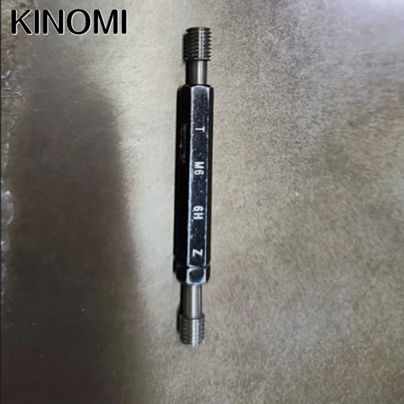 M5 M6 M8 M10 M15 M20 M25 M30 M40 M50x1 6H Screw Thread Plug Gauge Calibrator GO NOGO Precision Measuring Instruments Tools