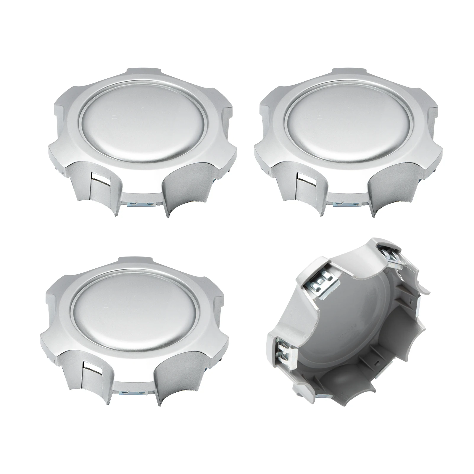 Set of 4 Wheel Hub Center Caps Silver Compatible with 4Runner Tacoma 1996-2002 Replace 4260304030 42603-04030