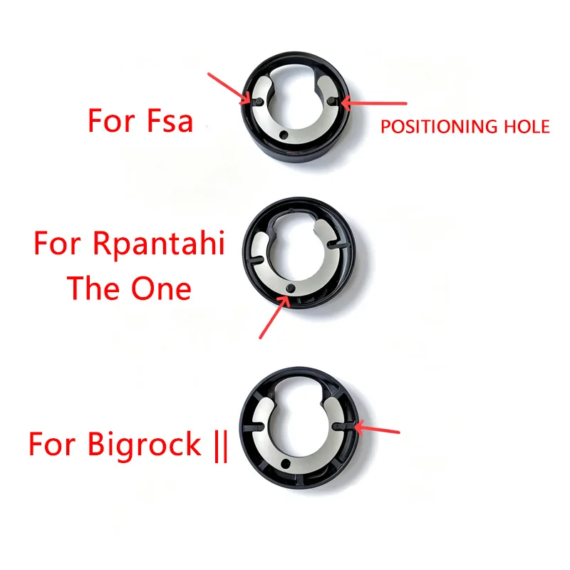4pcs Road Bike Internal Cable Routing Headset Shim C-shaped Adjustment Gasket Solve Frame Wear Headset Loose Rattling 0.6mm